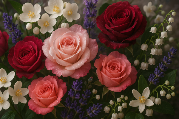 flowes for perfume