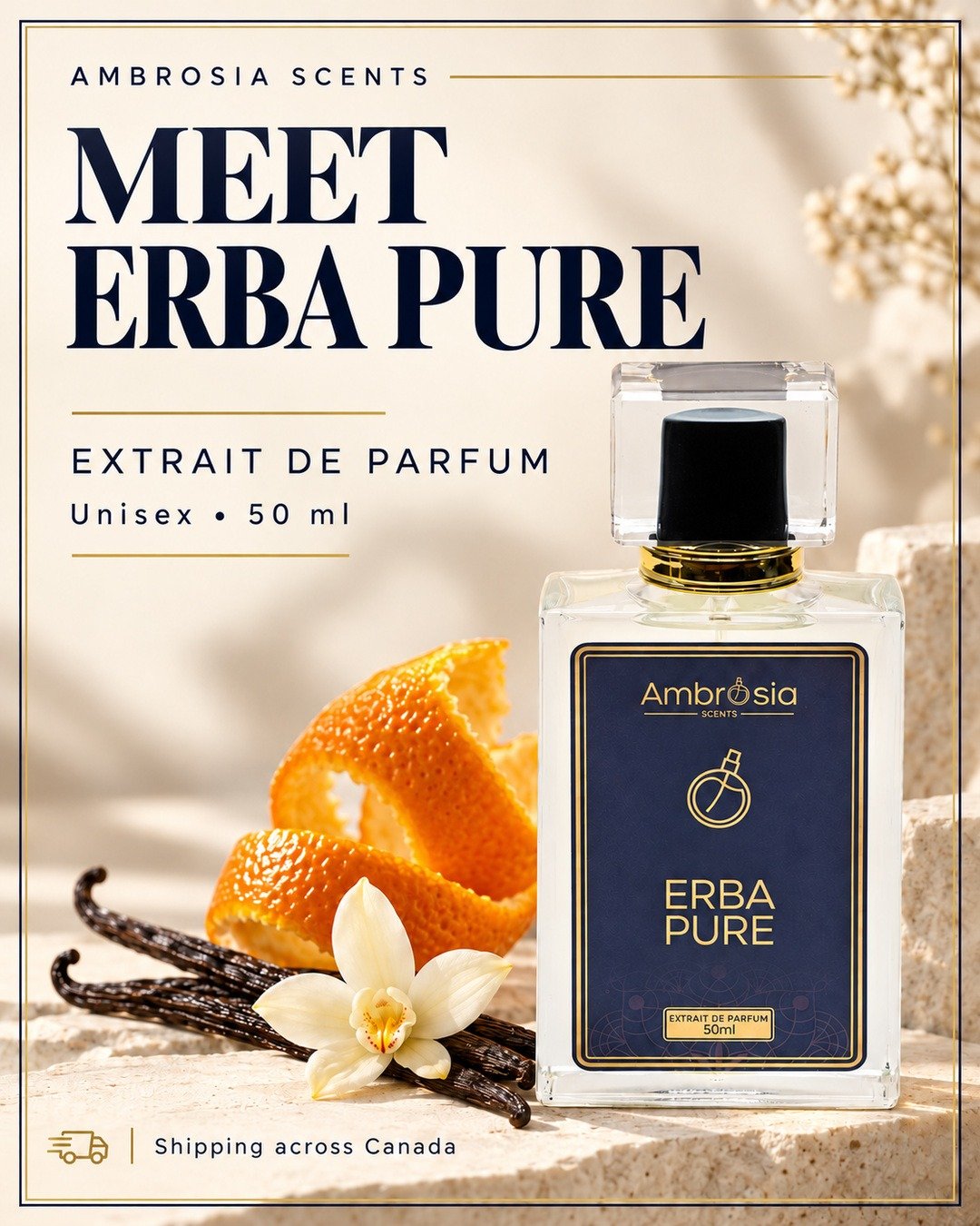 Erba Pure Extrait De Parfum campaign poster 01