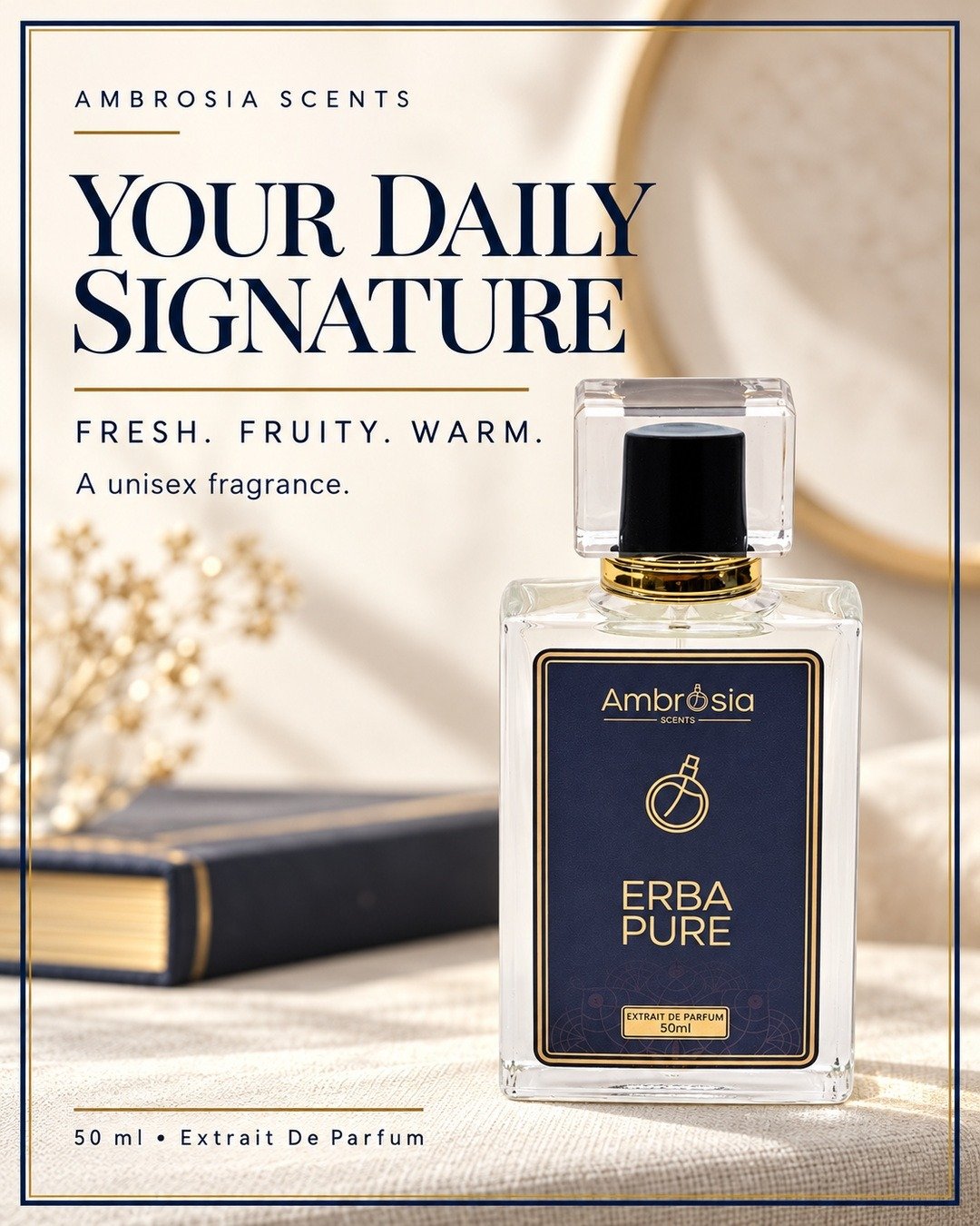 Erba Pure Extrait De Parfum campaign poster 05