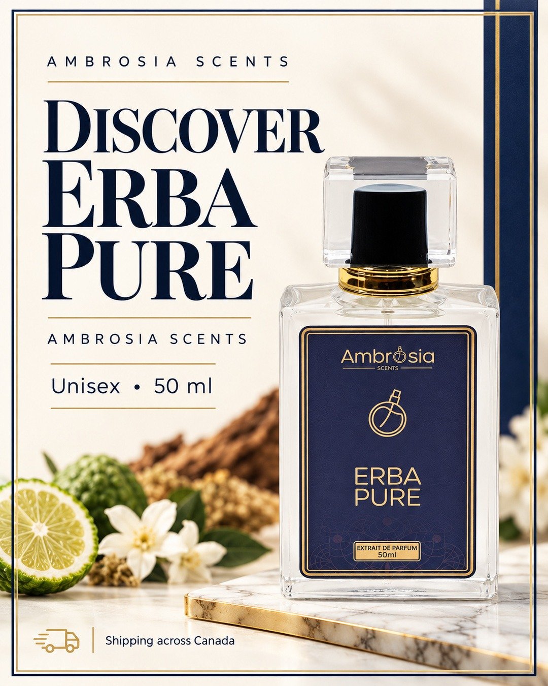 Erba Pure Extrait De Parfum campaign poster 06