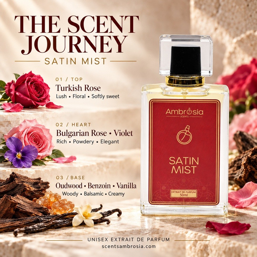 Satin Mist 05 Complete Fragrance Notes Pyramid